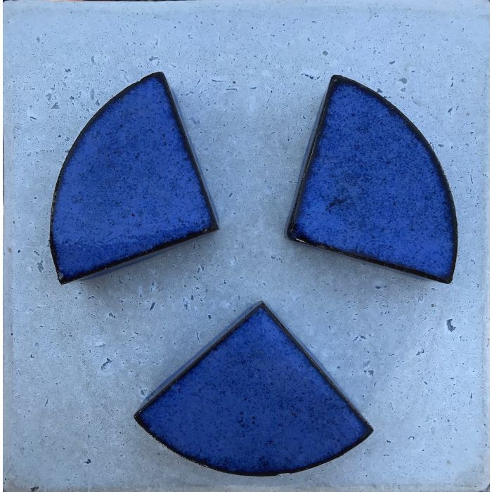 Krukkefod Falling Blue Flad Model