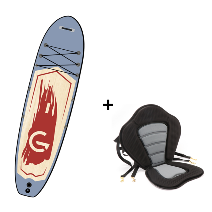 GoRunner SUP Paddleboard SHARK Inkl. Kajaksæde
