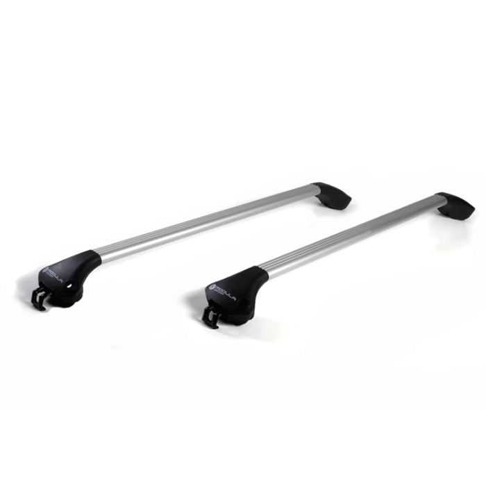 Modula-Tagbøjle-Sæt-Til Nedfældet-Ræling-Silver