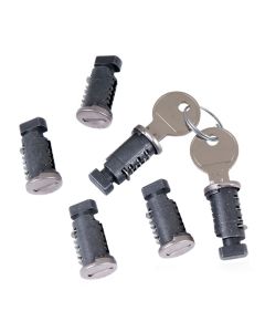 ATERA LÅSESÆT 6 LÅSE, 2 NØGLER