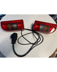 Atera Lygtesæt Komplet Med Kabel Til Cykelholder