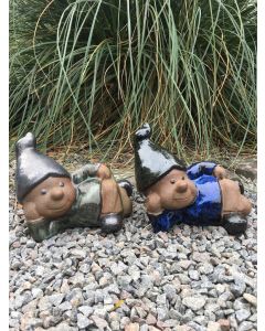 Have-Nisse-Gnom-Liggende-Blå