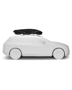 Thule Motion 3 XL blank sort tagboks der har plads til 5-7 par ski eller tasker hjælme og meget andet.